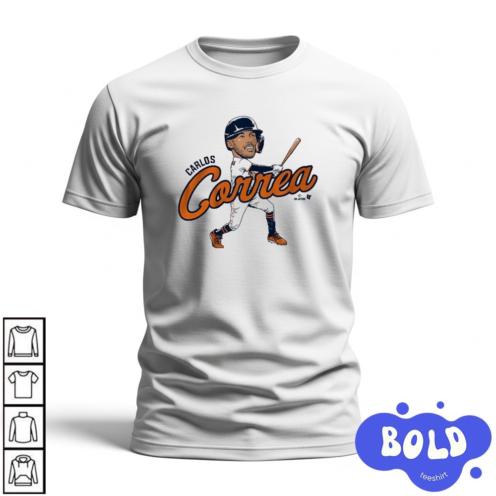 Premium Carlos Correa Houston Caricature Shirt