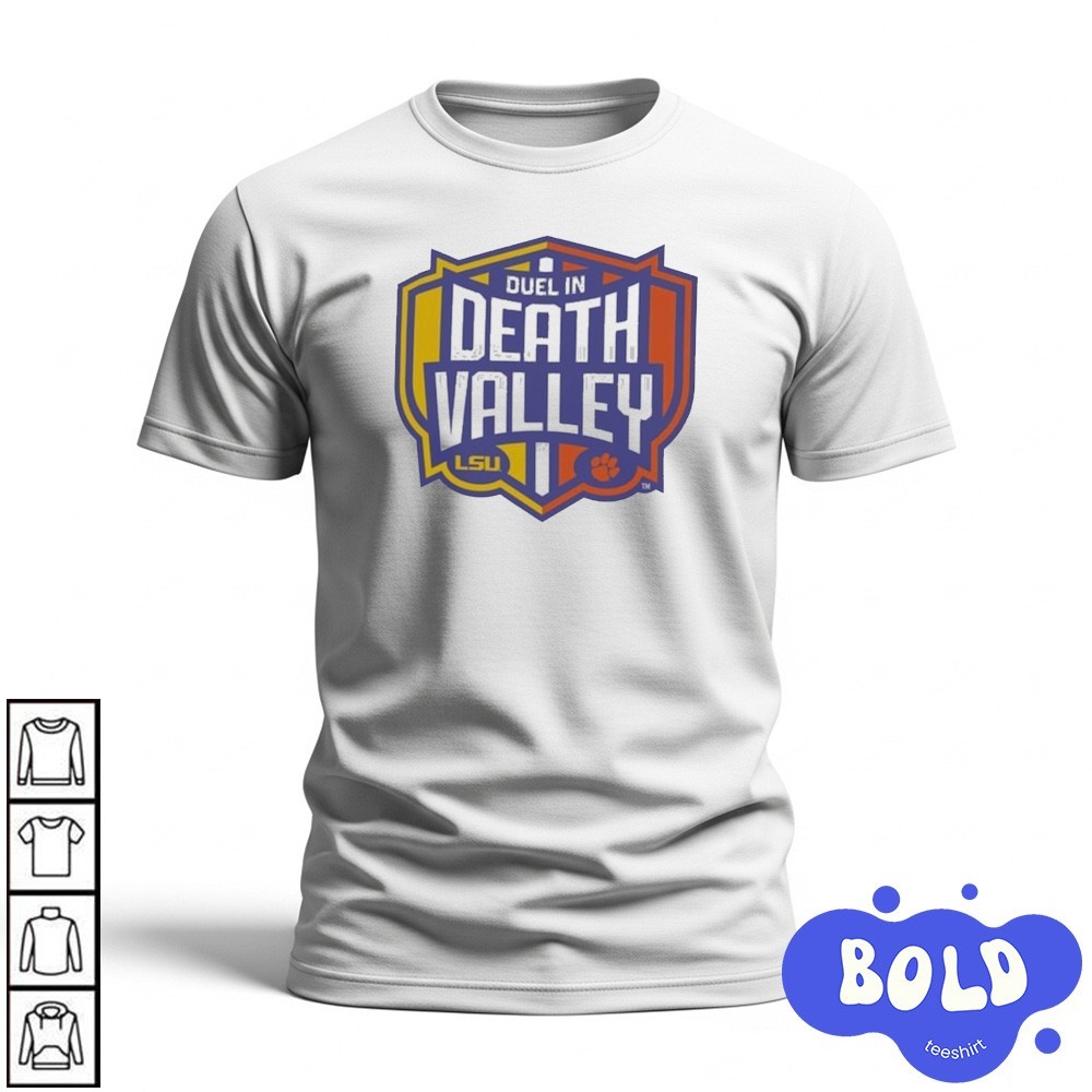Premium Clemson Tigers Vs. LSU Tigers Champion Duel In Death Valley Shirt