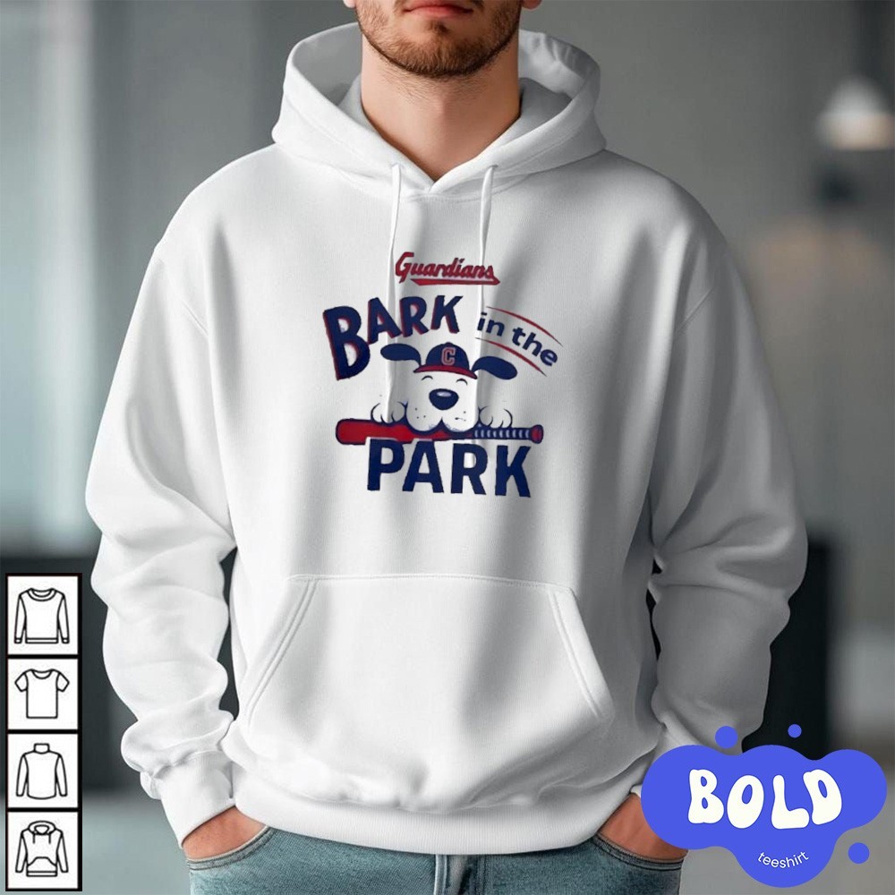 Premium Cleveland Guardians Bark In The Park Day French Bulldog hoodie