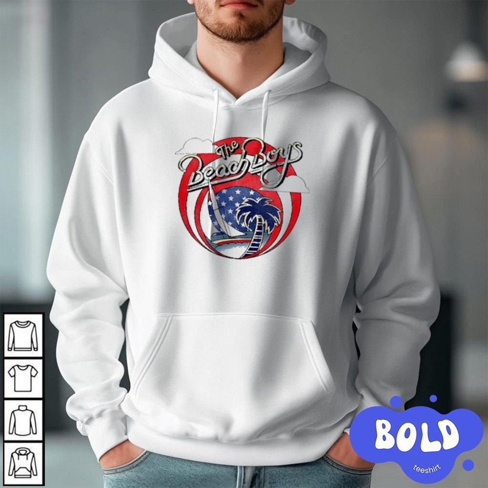 Premium The Beach Boys Surfin' Usa Flag hoodie