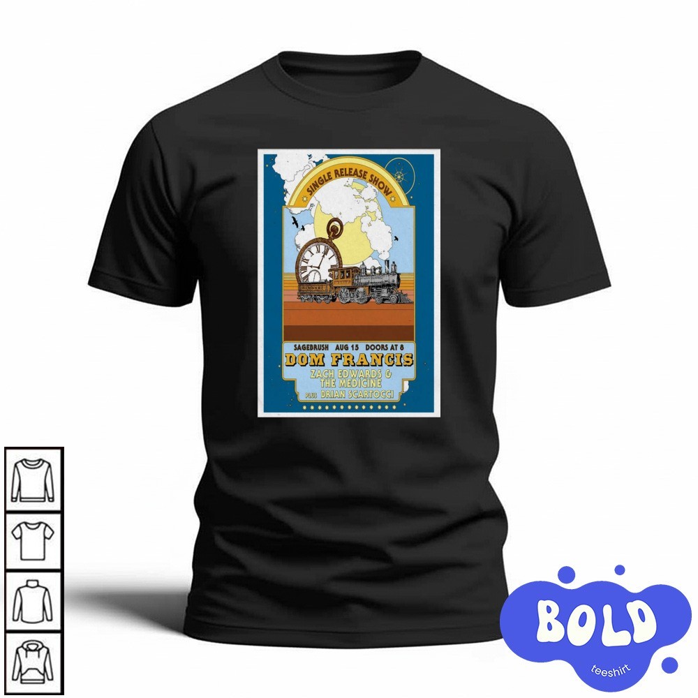 Premium Zach Edwards And The Medicine Austin TX Aug 15 2025 Poster Shirt