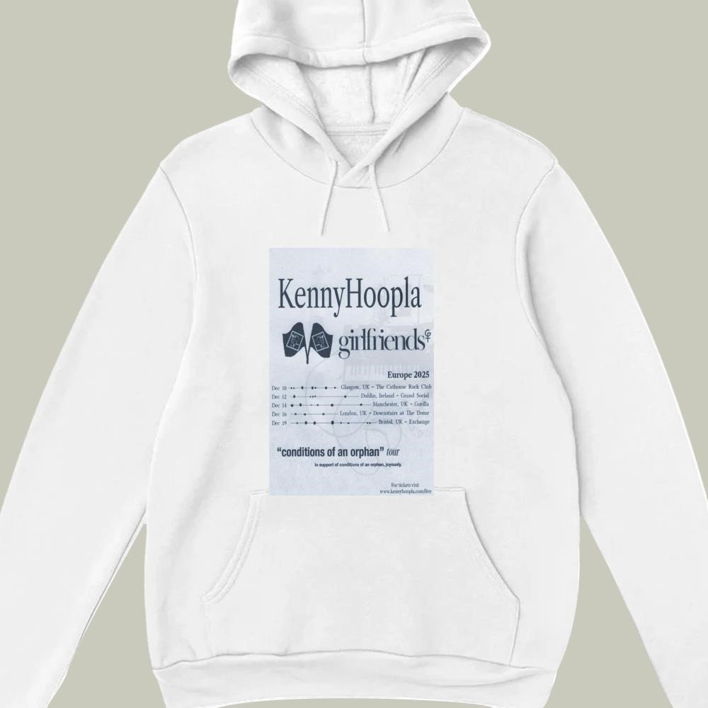 KennyHoopla Girlfriends Europe 2025 hoodie