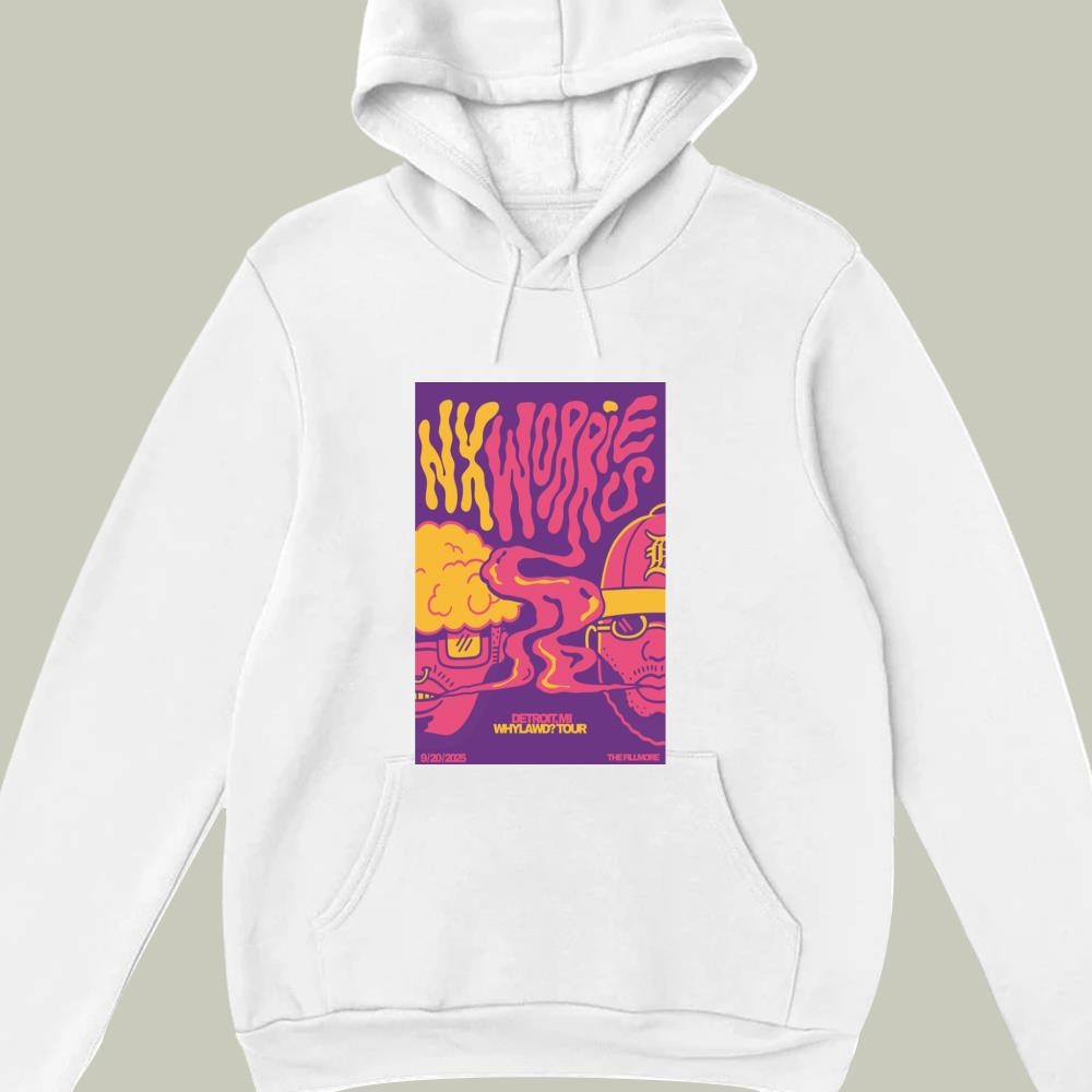 NxWorries The Fillmore September 20 2025 Detroit, MI Concert hoodie