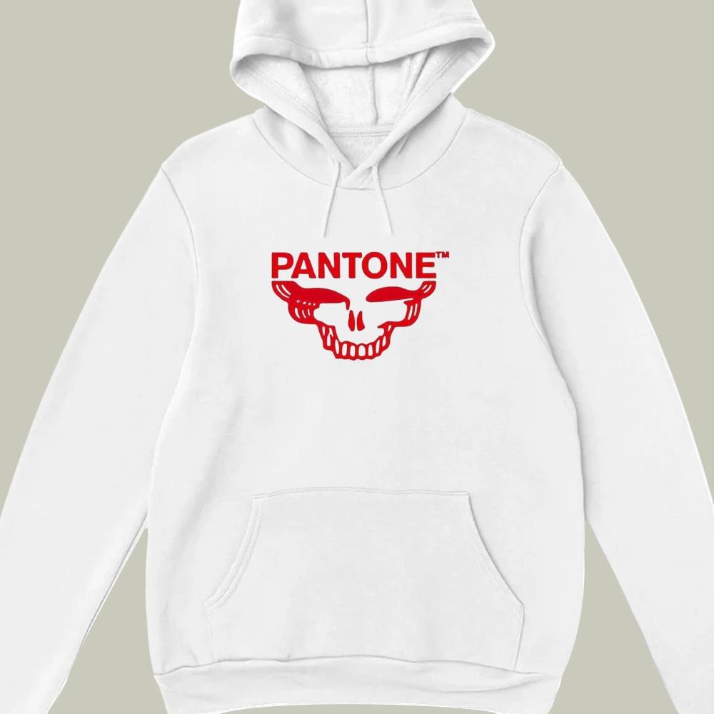 Pantone Grateful Red SYF Stealie hoodie