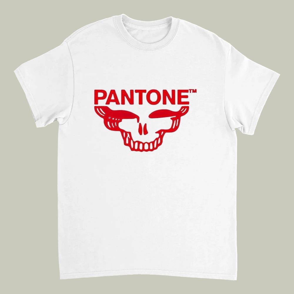 Pantone Grateful Red SYF Stealie Shirt