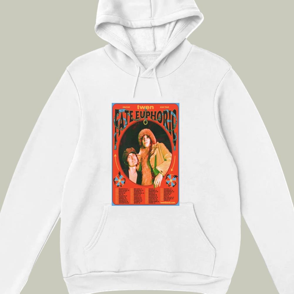 Twen Band USA CAN Tour 2026 hoodie