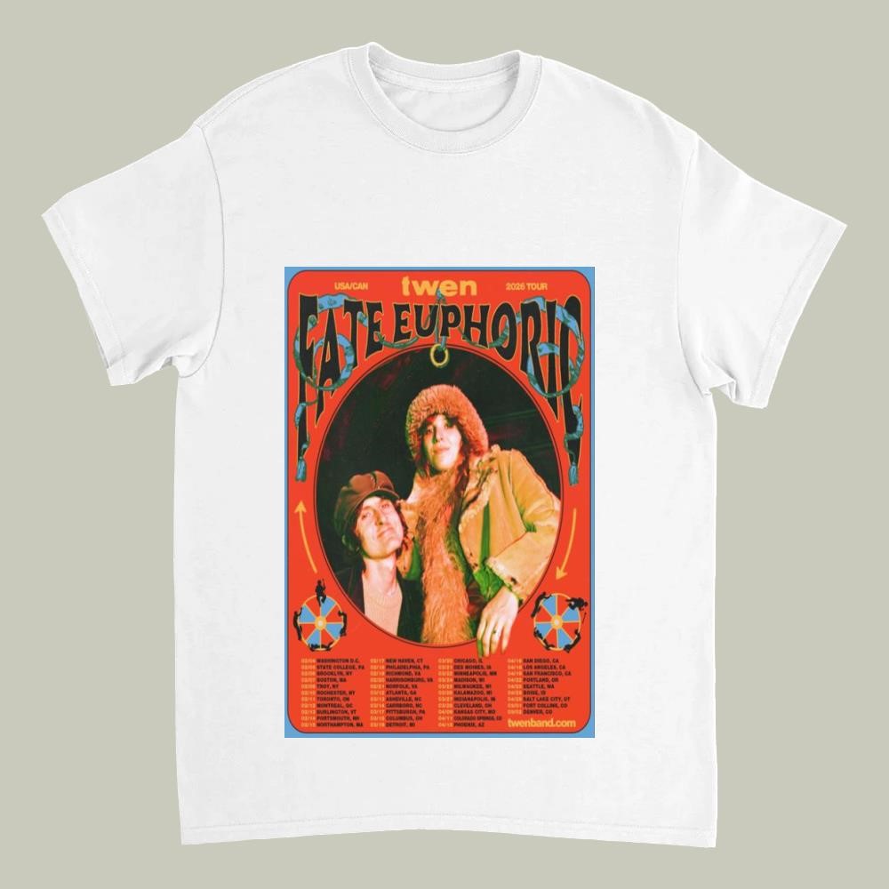 Twen Band USA CAN Tour 2026 Shirt